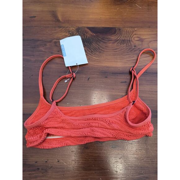 Bond-Eye the selena bikini top Orange - one size NWT - Picture 4 of 4